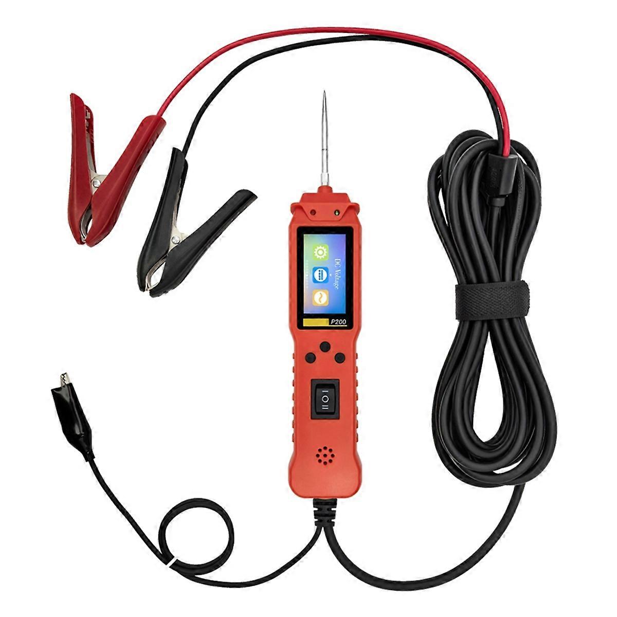 P200 Car Electric Circuit Tester Probe Pen Tester Voltage Test Voltage Kit Auto Battery Teste A