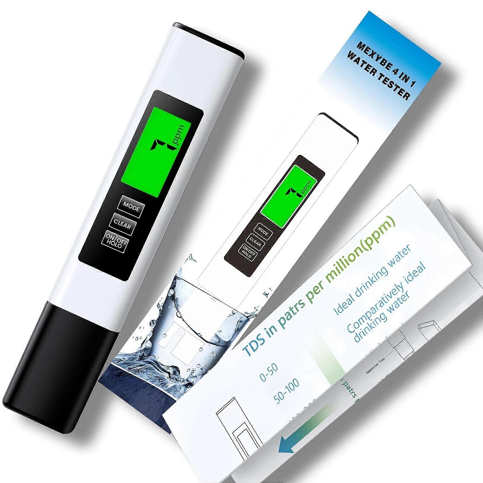 2025 All New 4 in 1 Tds Meter Digital Water Tester - Accurate and  Reliable