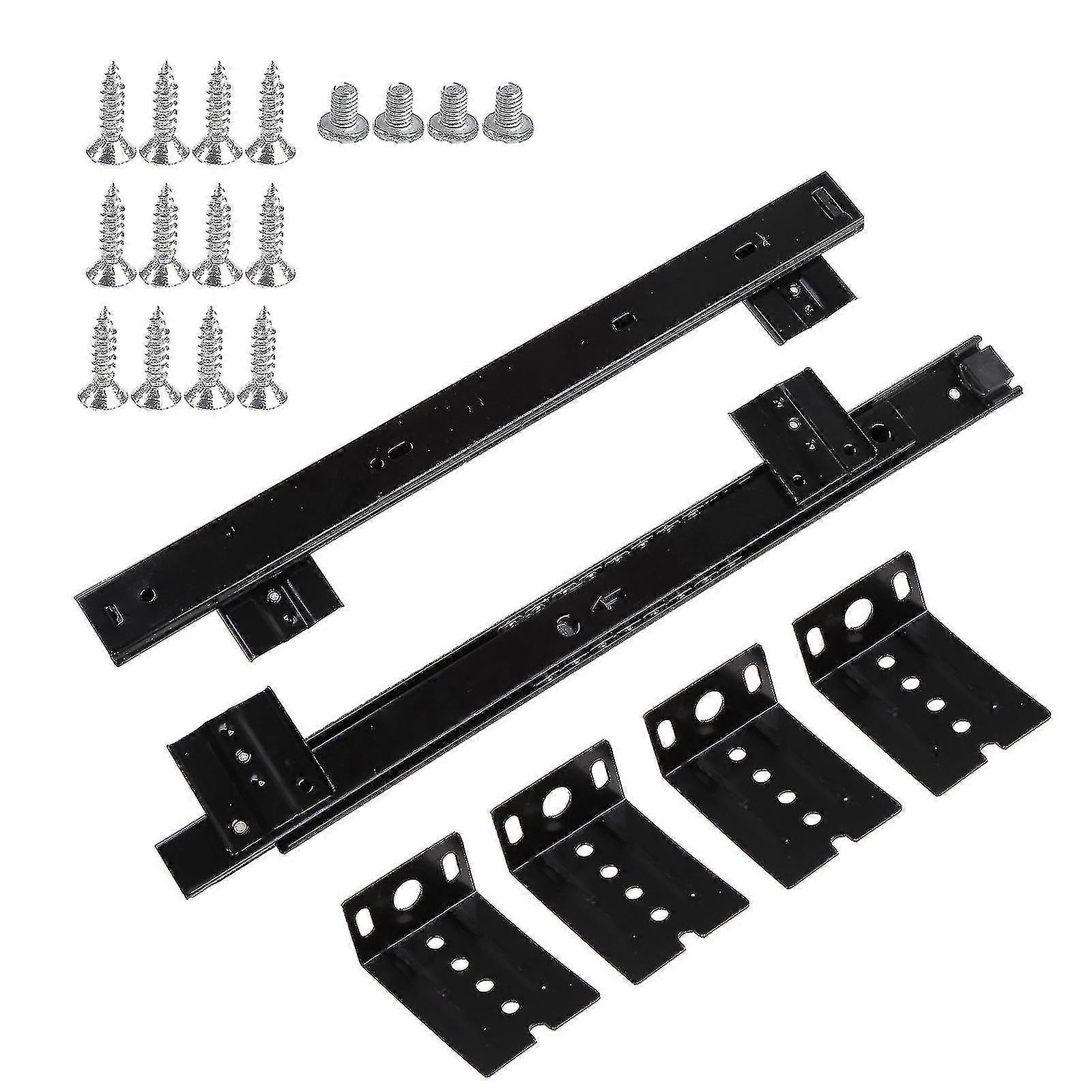 Computer Keyboard Sliding Tray Under Desk Keyboards Drawer Stand Extender