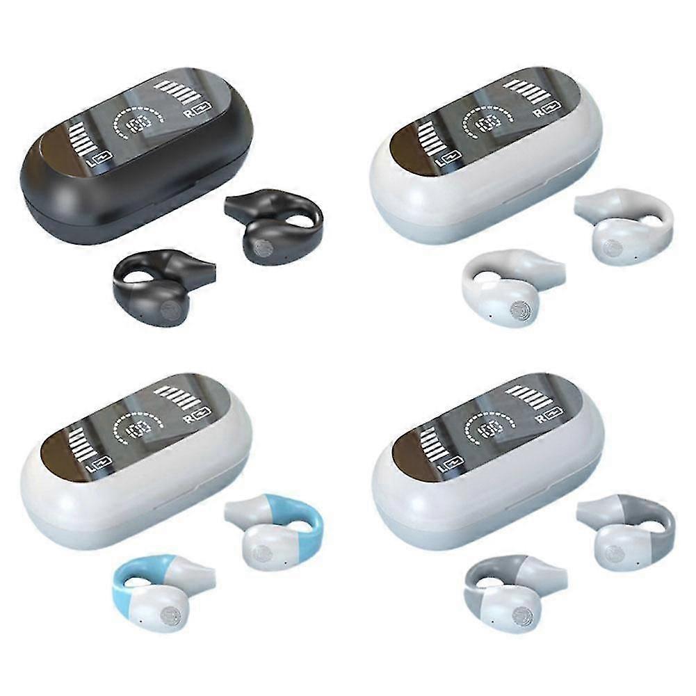 Bone Conduction Earphone Bluetooth Ear Clip On Ear Earring Wireless Headphones