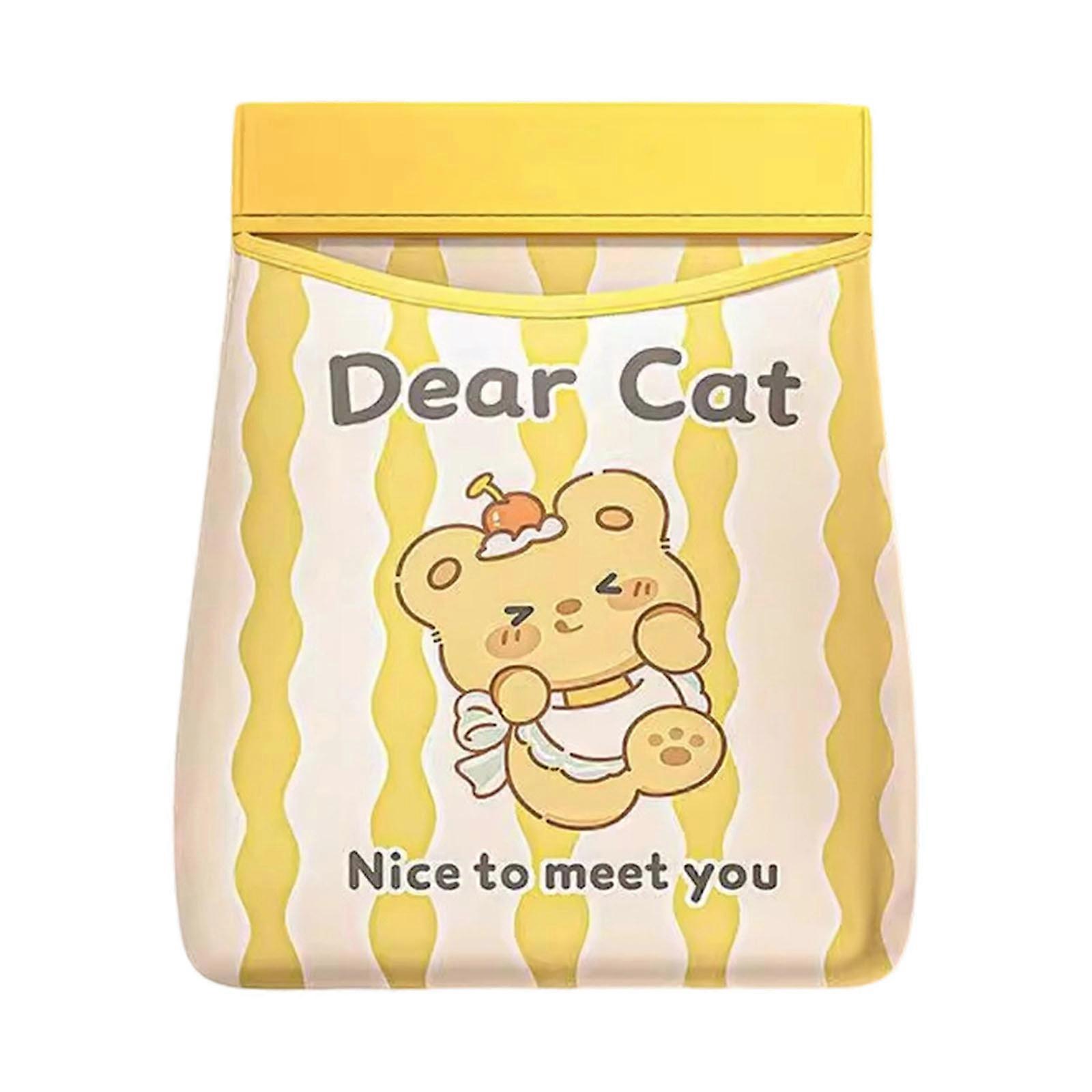 Magical Hook And Loop Meshes Trash Bag Holder Wall Mounted Storage Organizers With Sturdy Polyester Fabric For Kitchen Countertop Decluttering  Y