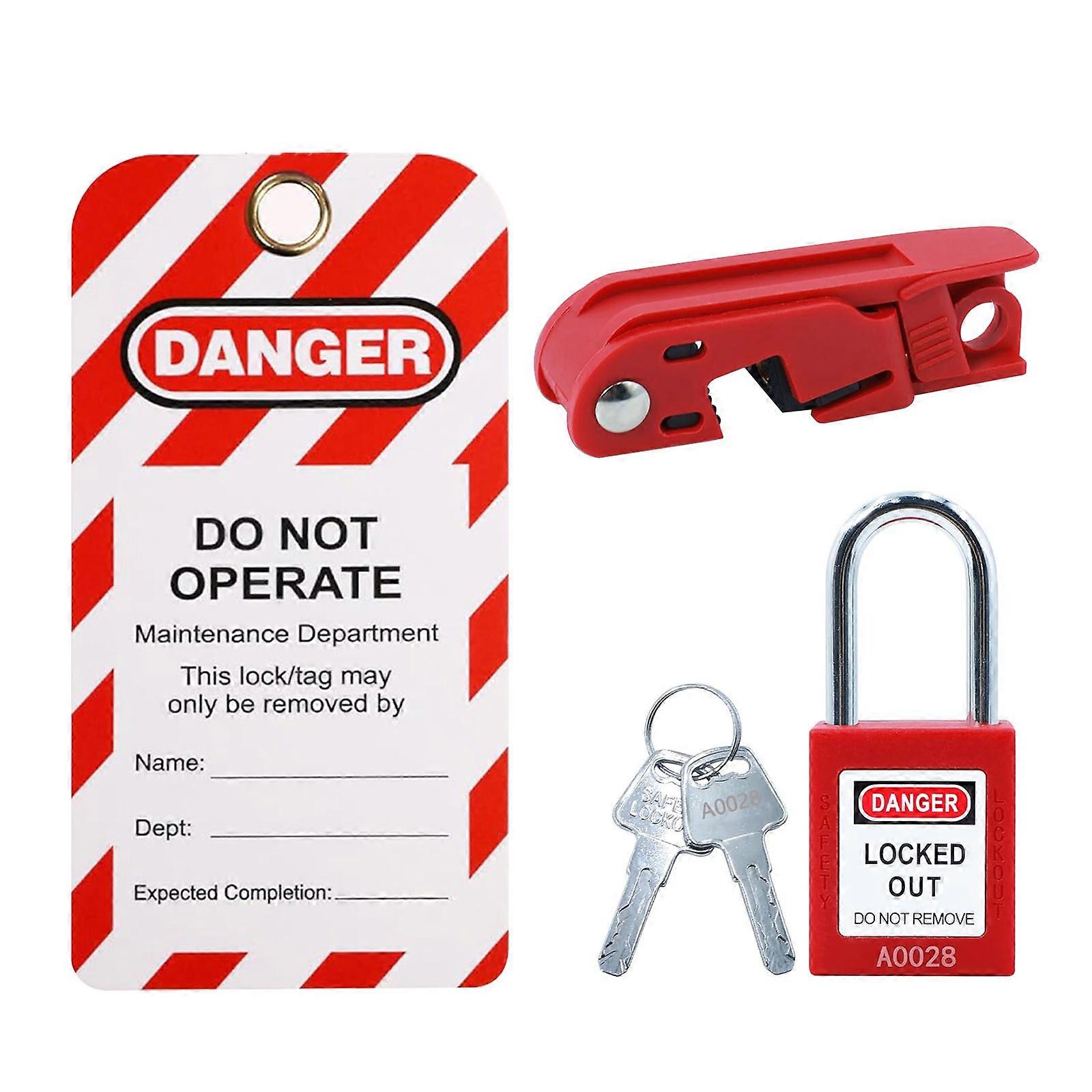 Industrial Nylons Circuit Lock Corrosion Proof Construction For Power System Isolation And Worker Protecting Multicolor