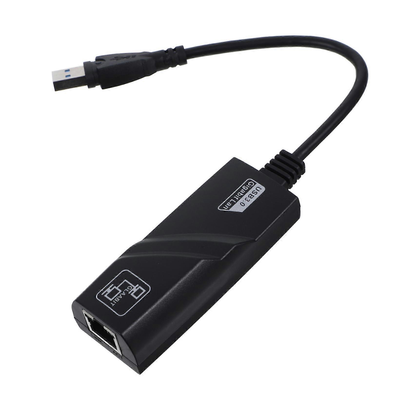 USB To Network Card Ethernet Adapter 1000 Mbps Gigabit Ethernet For Laptop Easy Setup