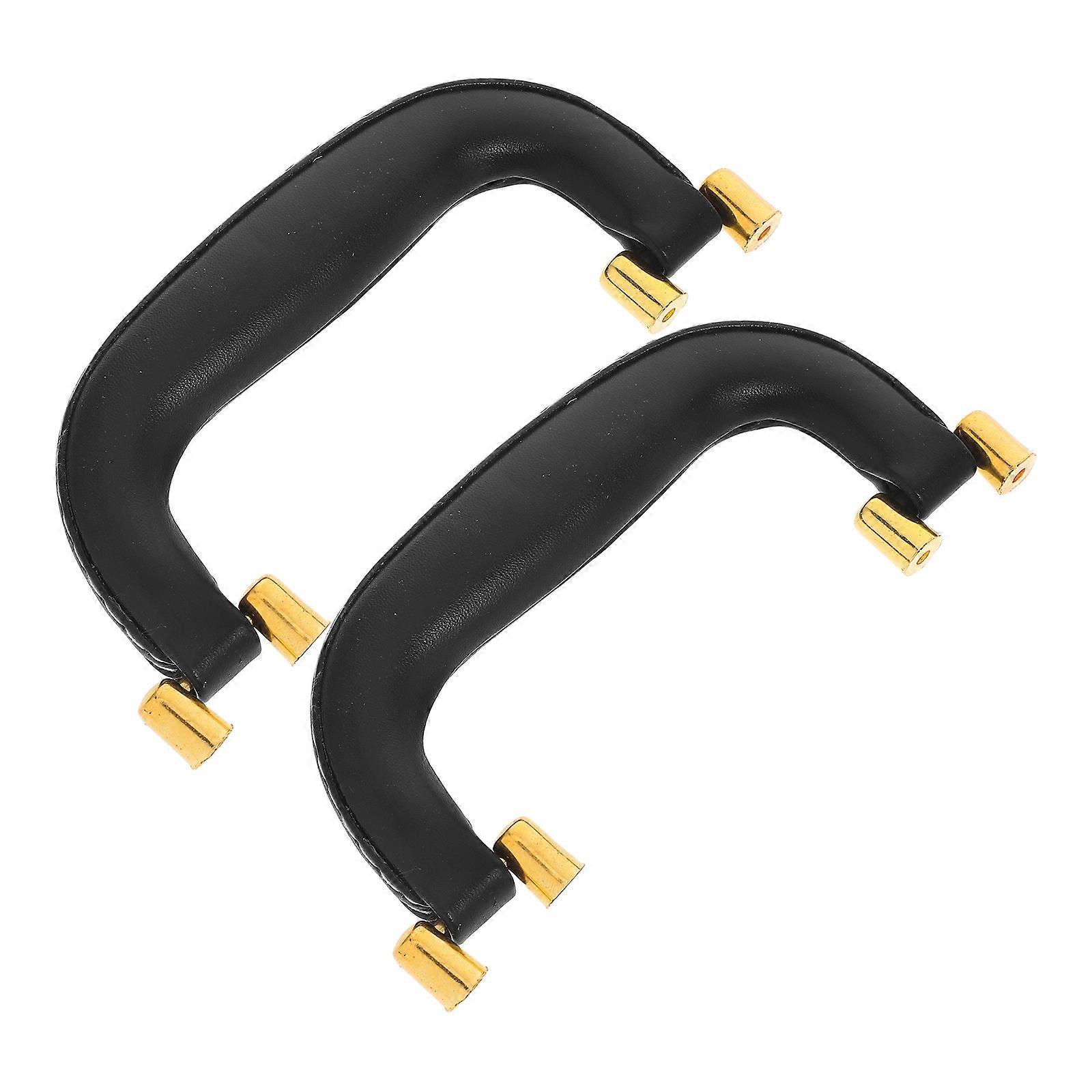 Luggage Handle Replacement PU Handle for Suitcase 2Pcs Durable