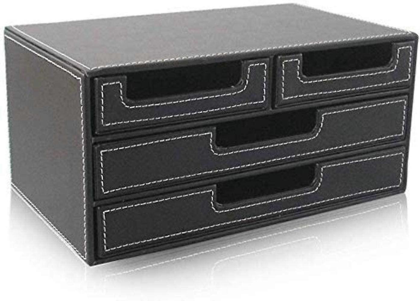 File Cabinet with Lock and Drawers for Office Document Organization Desktop Storage