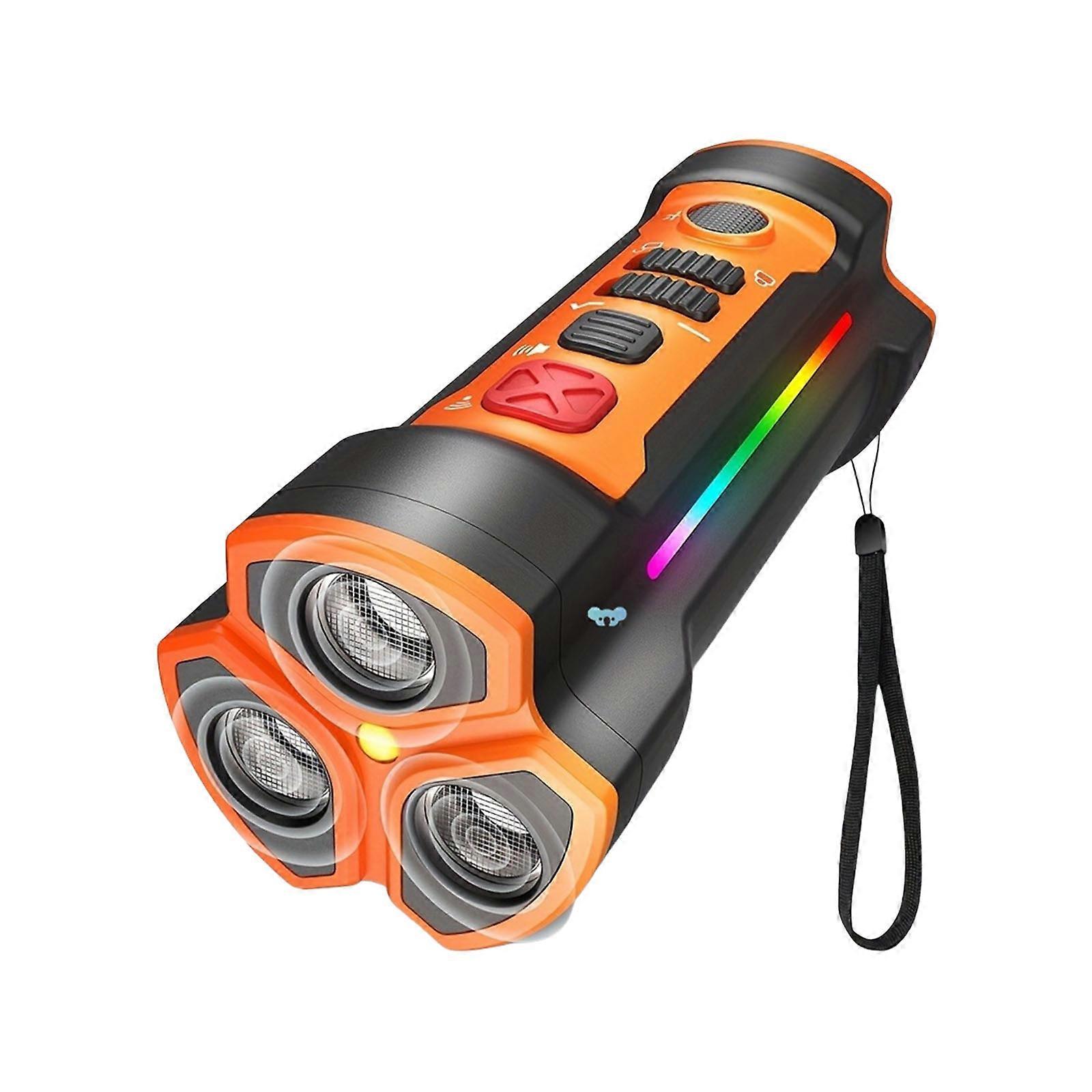 Portable Dog 3 Frequency Auto Sound Detection Safe Breeds Multicolor