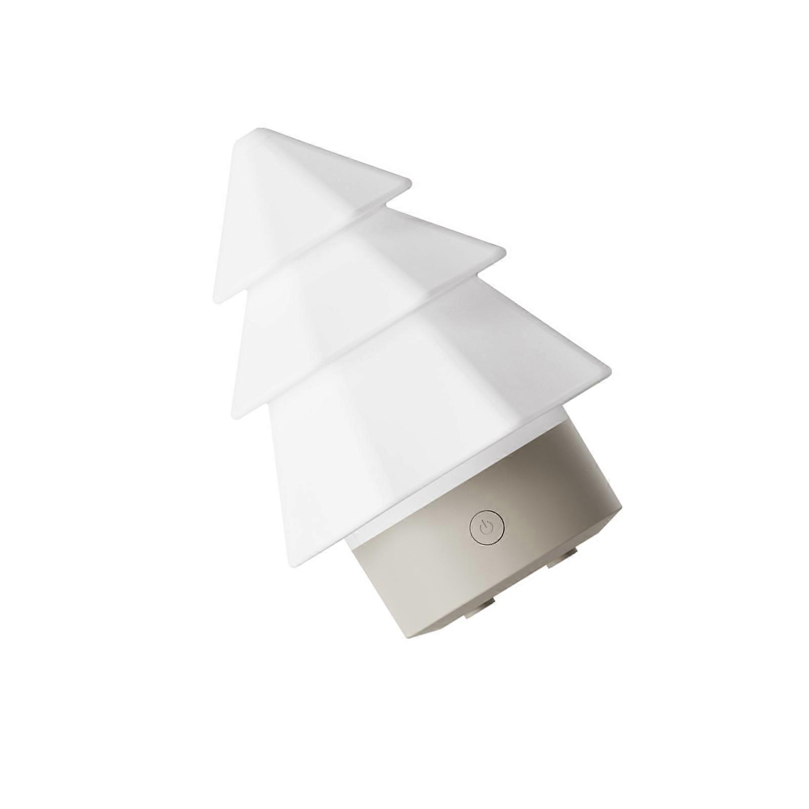 USB Powered Portable Night Light Humidifier Quiet Mists Christmas Tree Humidifier Diffuser for Home Office Dormitory Multicolor