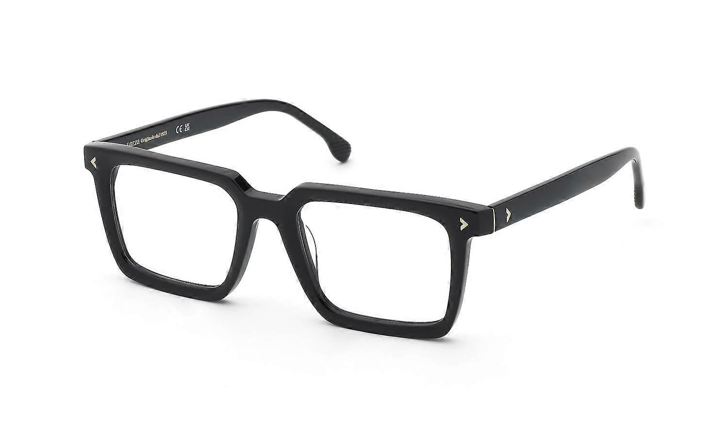 Eyewear Frames Lozza VL4408 0700 Black LUCIDO 53/20/145 MAN