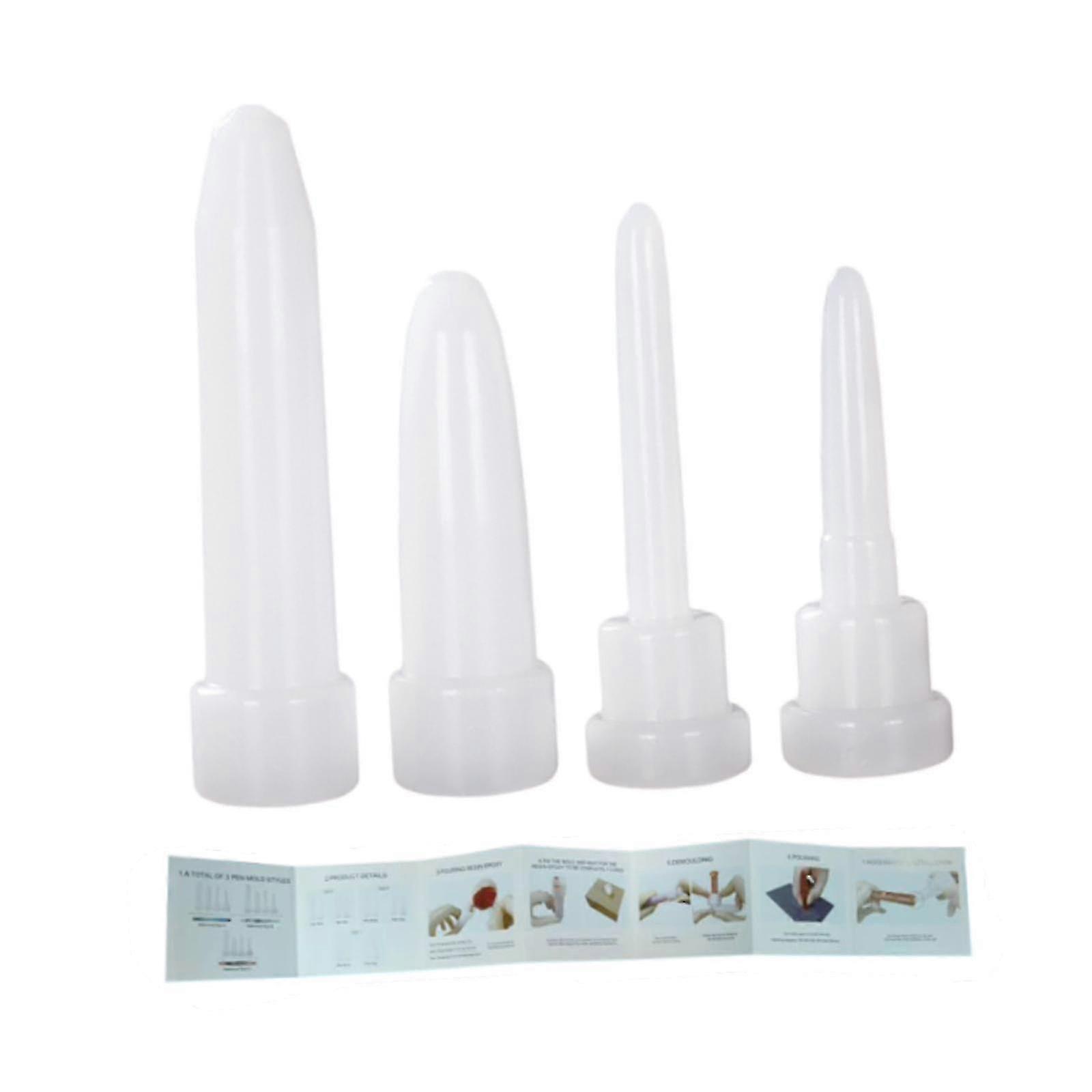 Pen Resin Mould Resin Casting Easy to Clean Flexible Easy to Use Epoxy Mould Style A