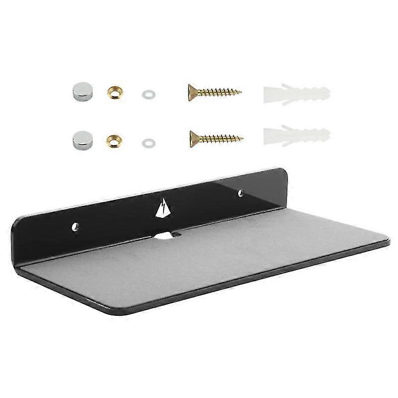 Wall Shelf Speaker Stand, Acrylic Wall Mount Display Shelf For Bluetooth Speaker, Webcam, Cell Phon HA