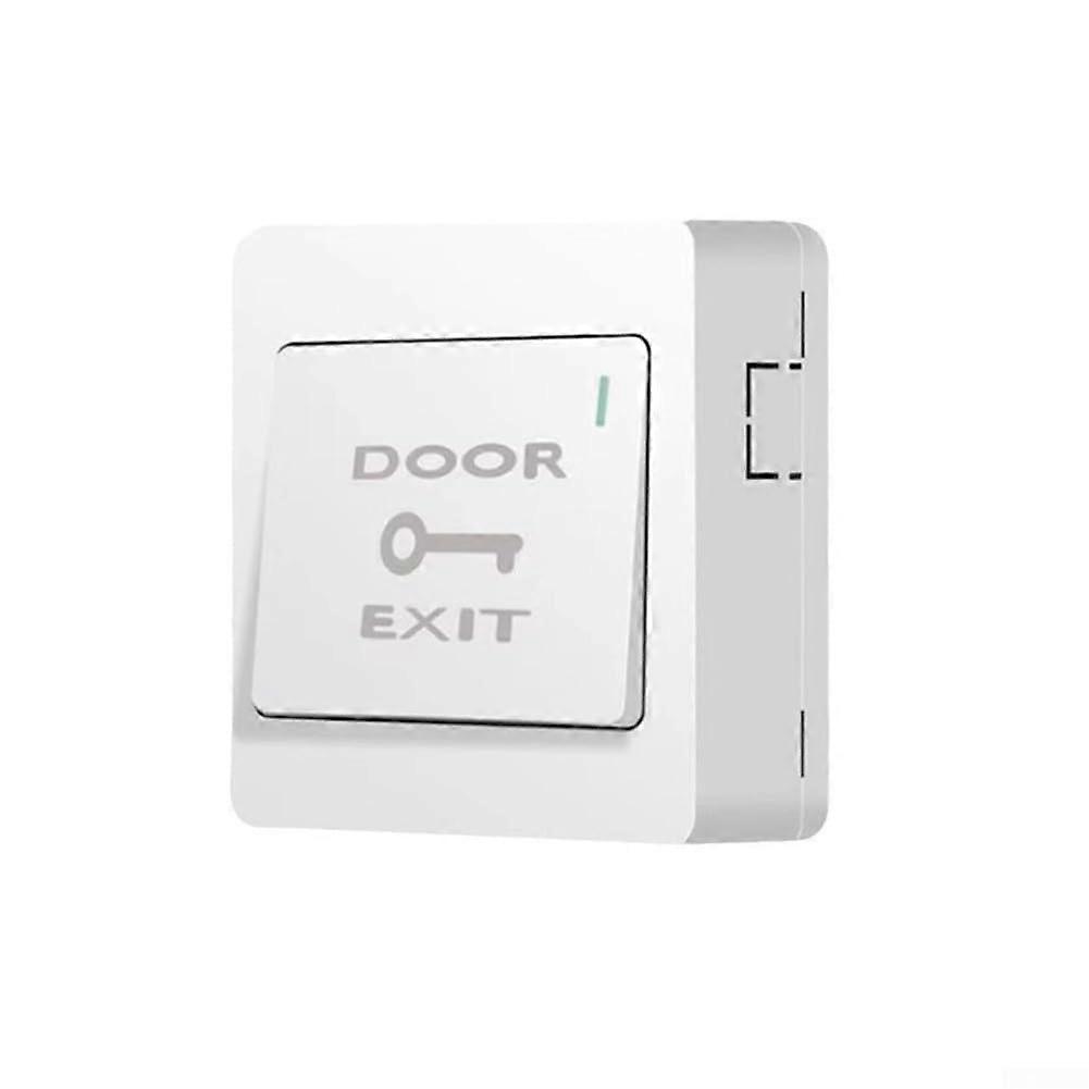 Exit Push Button Door Switch with Auto Reset for Access Control in Commercial and Home Use