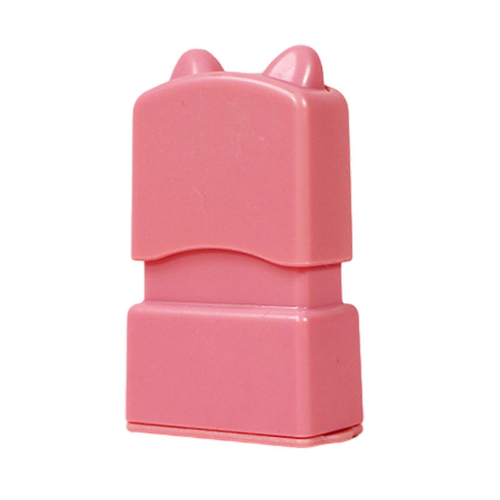 Name Stamp Kids' Stamp Create Fun Patterns and Designs  Name Seal for Children  Pink