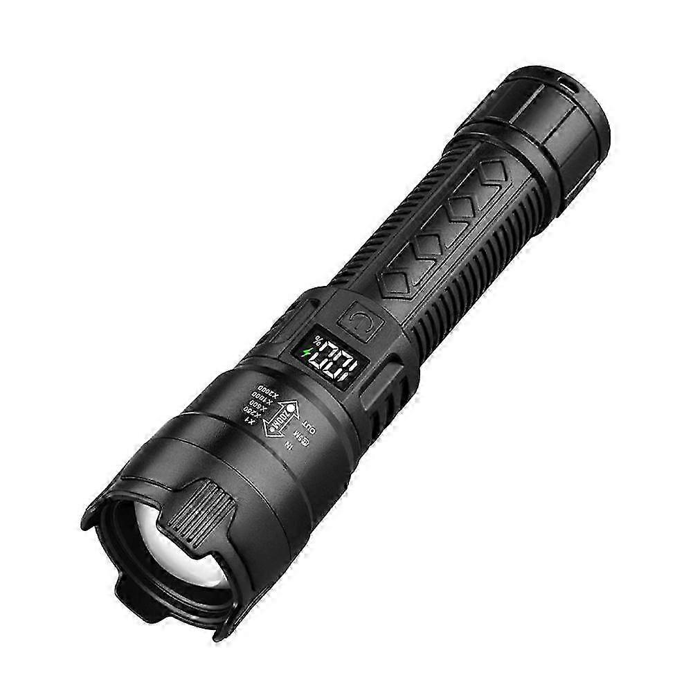 LED Flashlight USB Rechargeable Torch Light High Power Flashlight Tactical