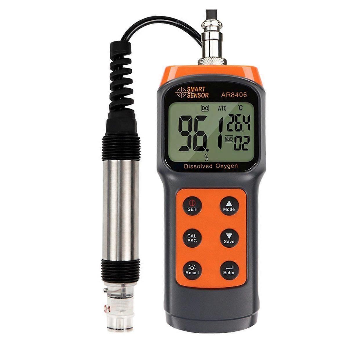 Aquaculture DO Tester Digital Dissolved Oxygen Meter Water Quality Tester Measuring Range Oxygen Con