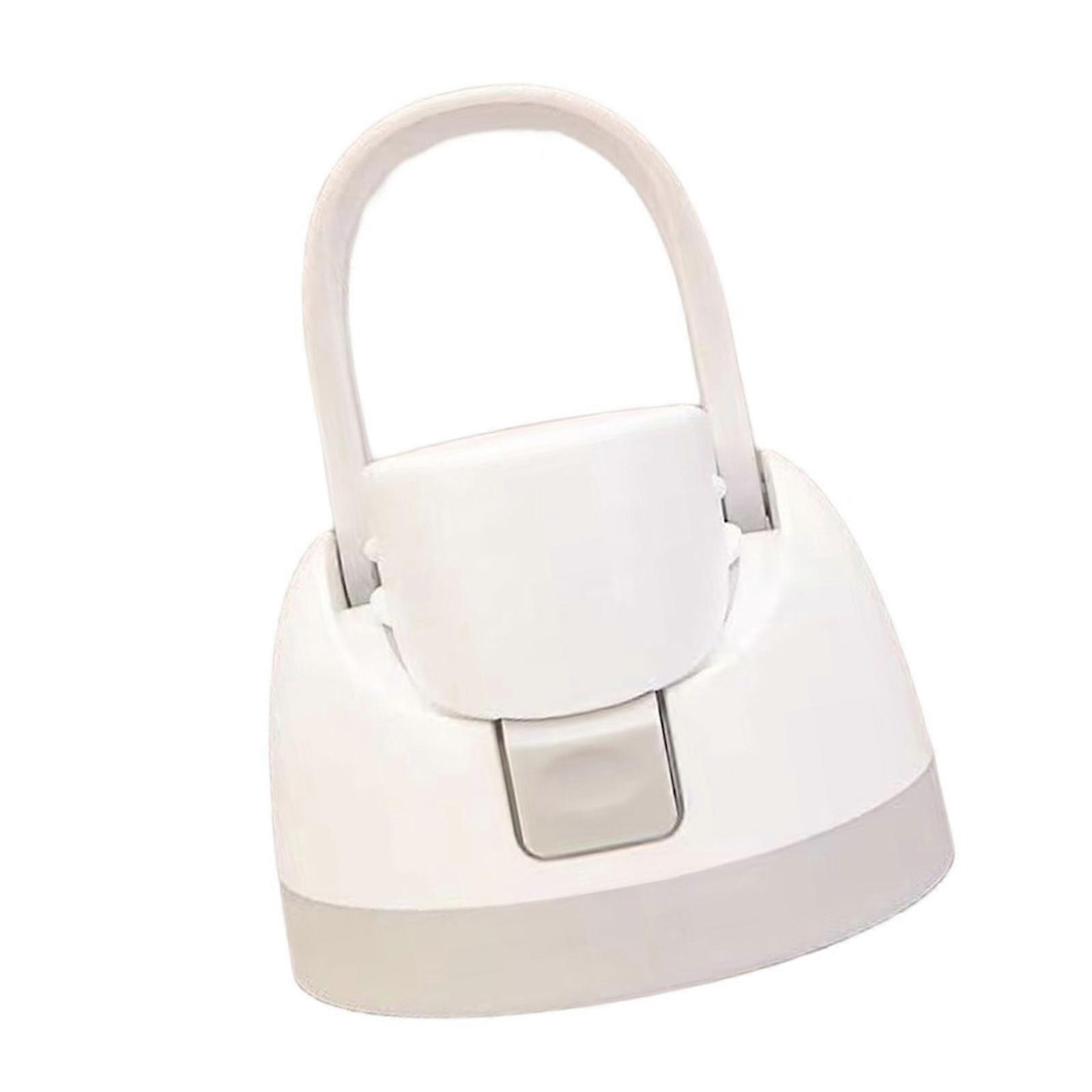 Water Bottles Top Lid Single Button Water Bottle Replacement Caps Push Open Bottles Top Caps Replacement Lid Enduring  White