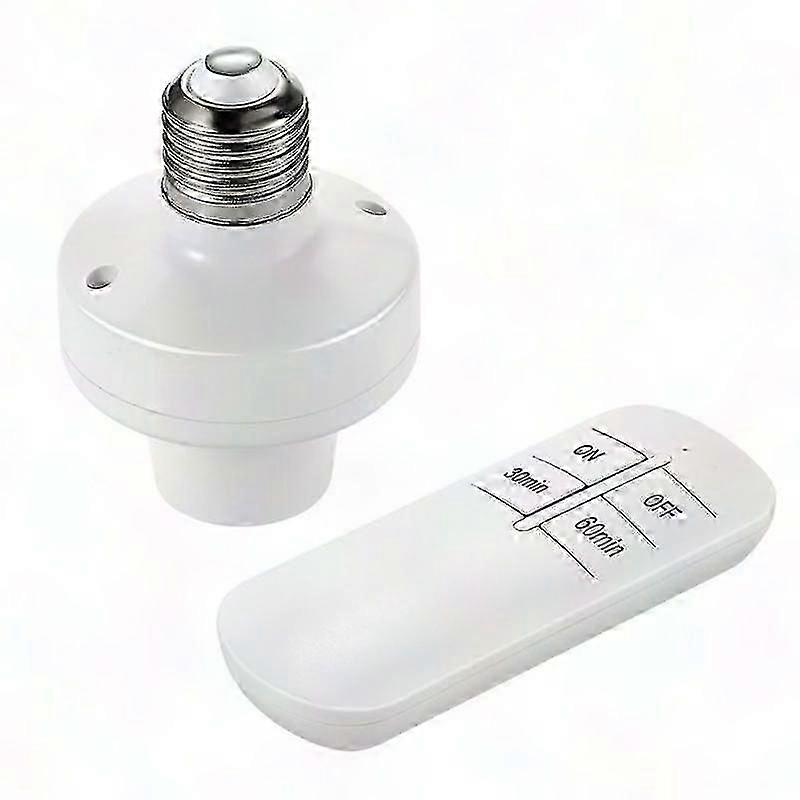 E26 E27 Wireless Remote Control Light Socket On/Off Switch