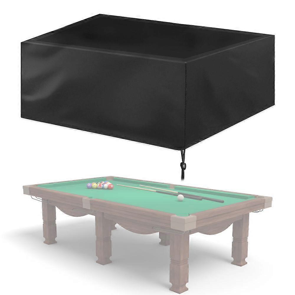 9ft Waterproof Billiard Table Cover Folding Pool Table Cover Dustproof Cover Moisture Resistant