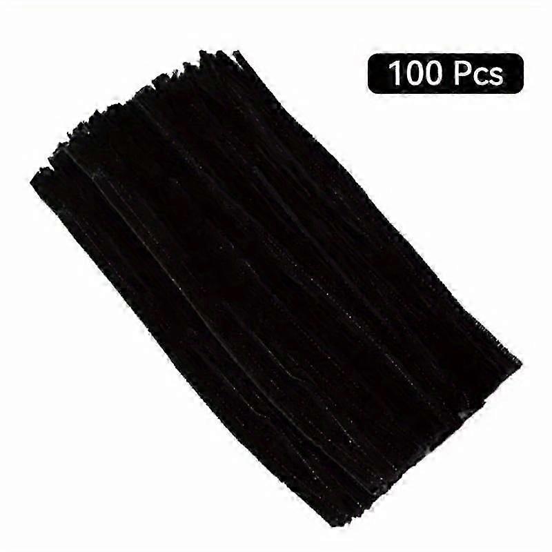 100 PCS Colorful Twisted Rod Creative DIY Handcraft Twisting Bar Wool Root Fluffy Bar Iron Wire Imaginative Decorations