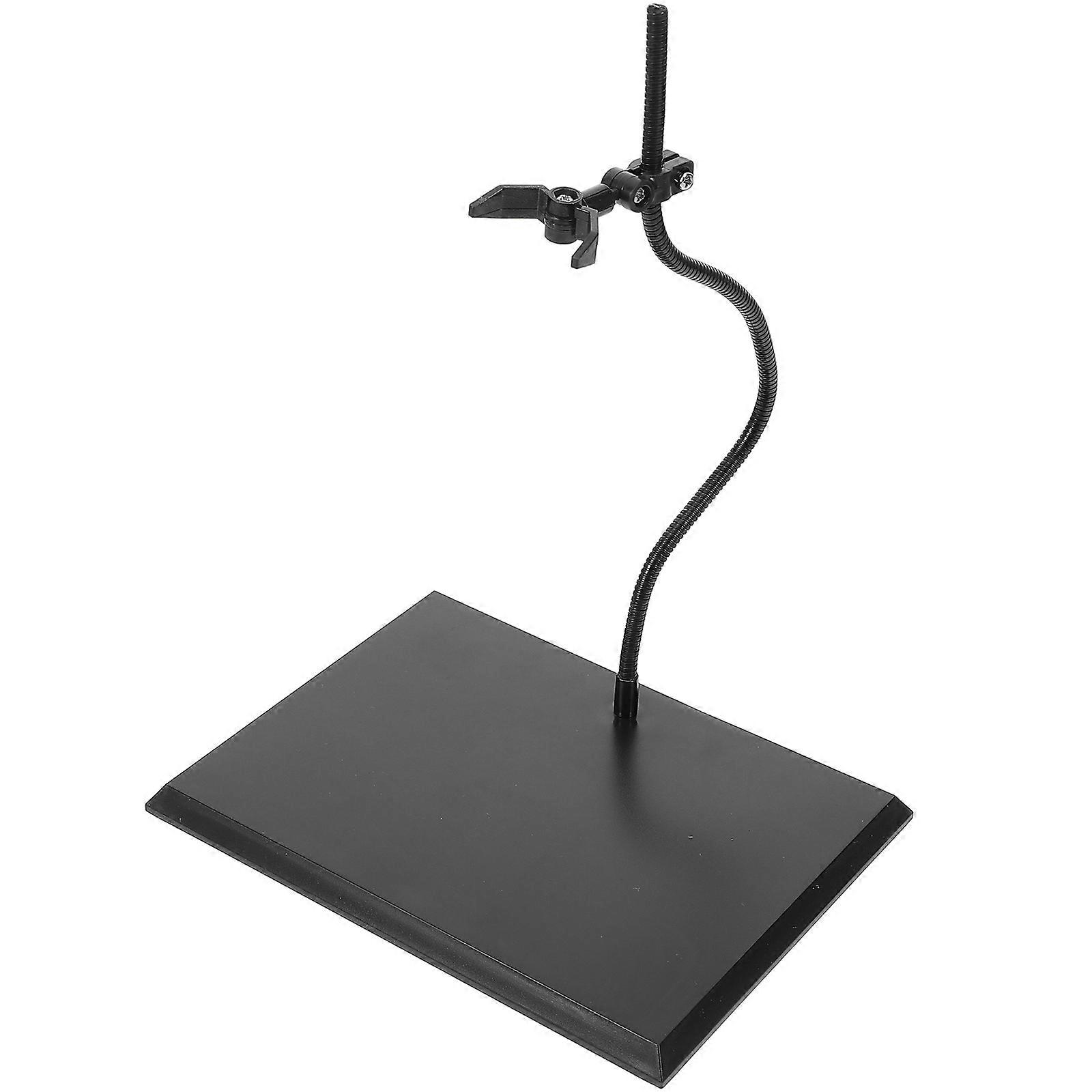 Adjustable Action Figure Stand for Display 4Pcs Black Model Holders