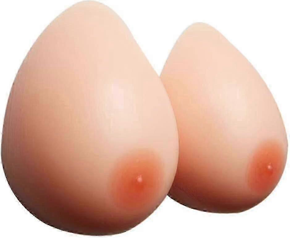 2025 1 Pair Silicone Breast Forms Mastectomy Breast Prosthesis Mastectomy Inserts Bra