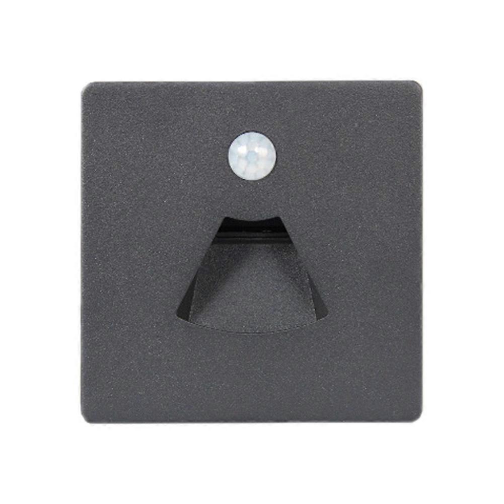 3W LED Motion Sensor Night Light LED Embedded Stair Step Waterproof Light with Motion Sensor for RV Boat Ship Trailer,B