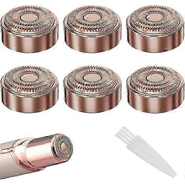 Cabeças de Substituição Compatíveis com Removedor de Pêlos Faciais Finishing Touch Flawless Generation 2 para Lábios, Queixo, Bochechas