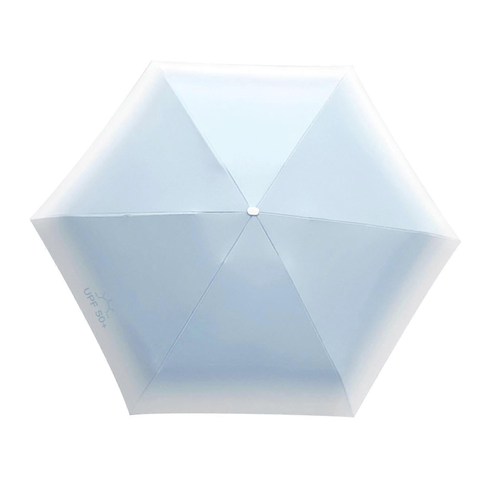 Compact Travel Umbrella Windproof Folding Design UV Blocking for Sun and Rain Golf Beach