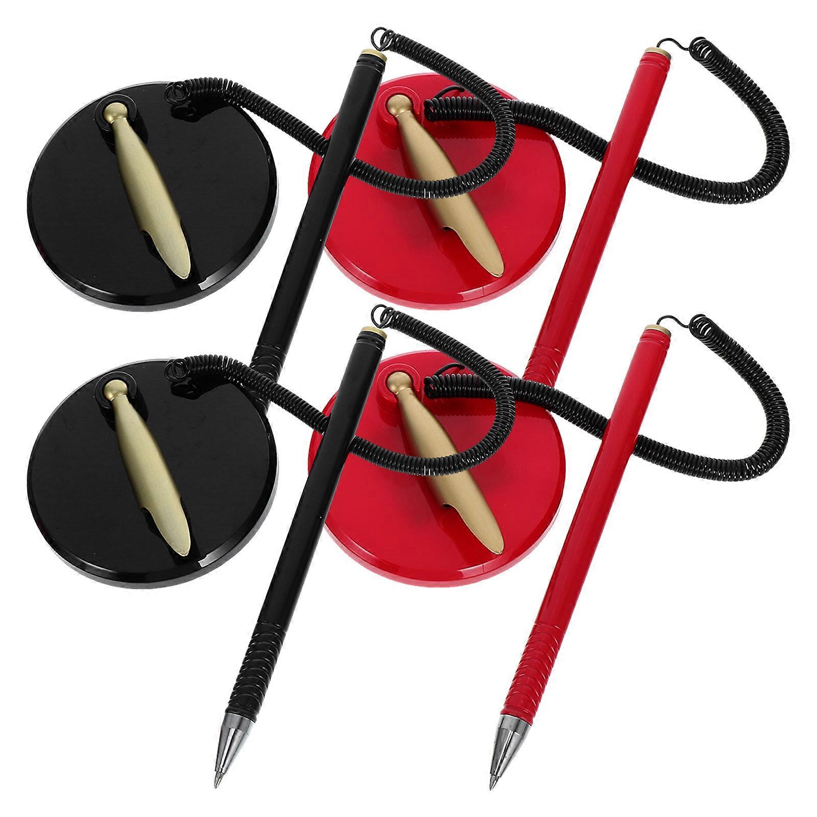 Tai Bi Wedding Signing Pen Set for Signing 4Pcs with Stand and Chain