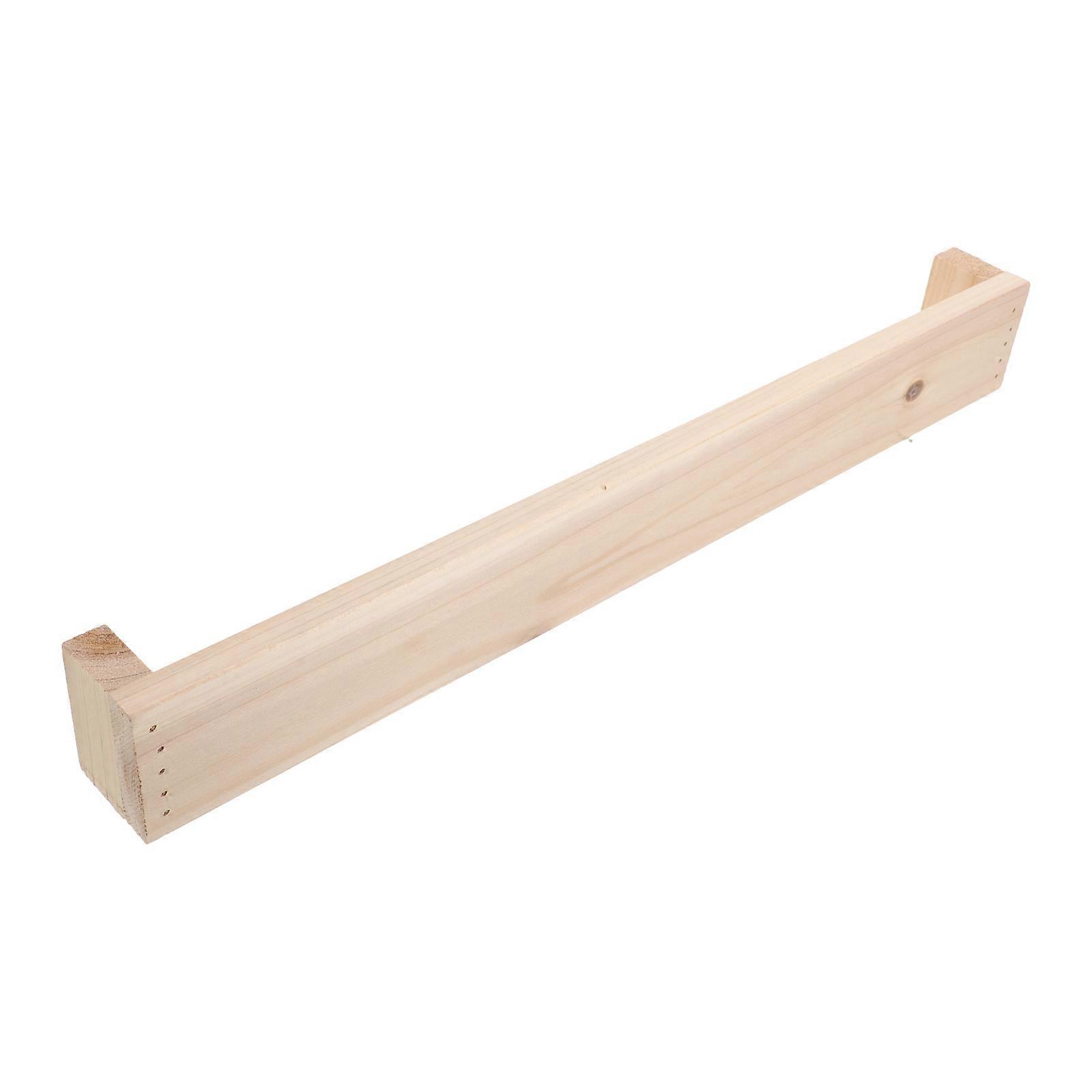 Wooden Pottery Wrist Rest for Drawing with Ergonomic Hand Support Board