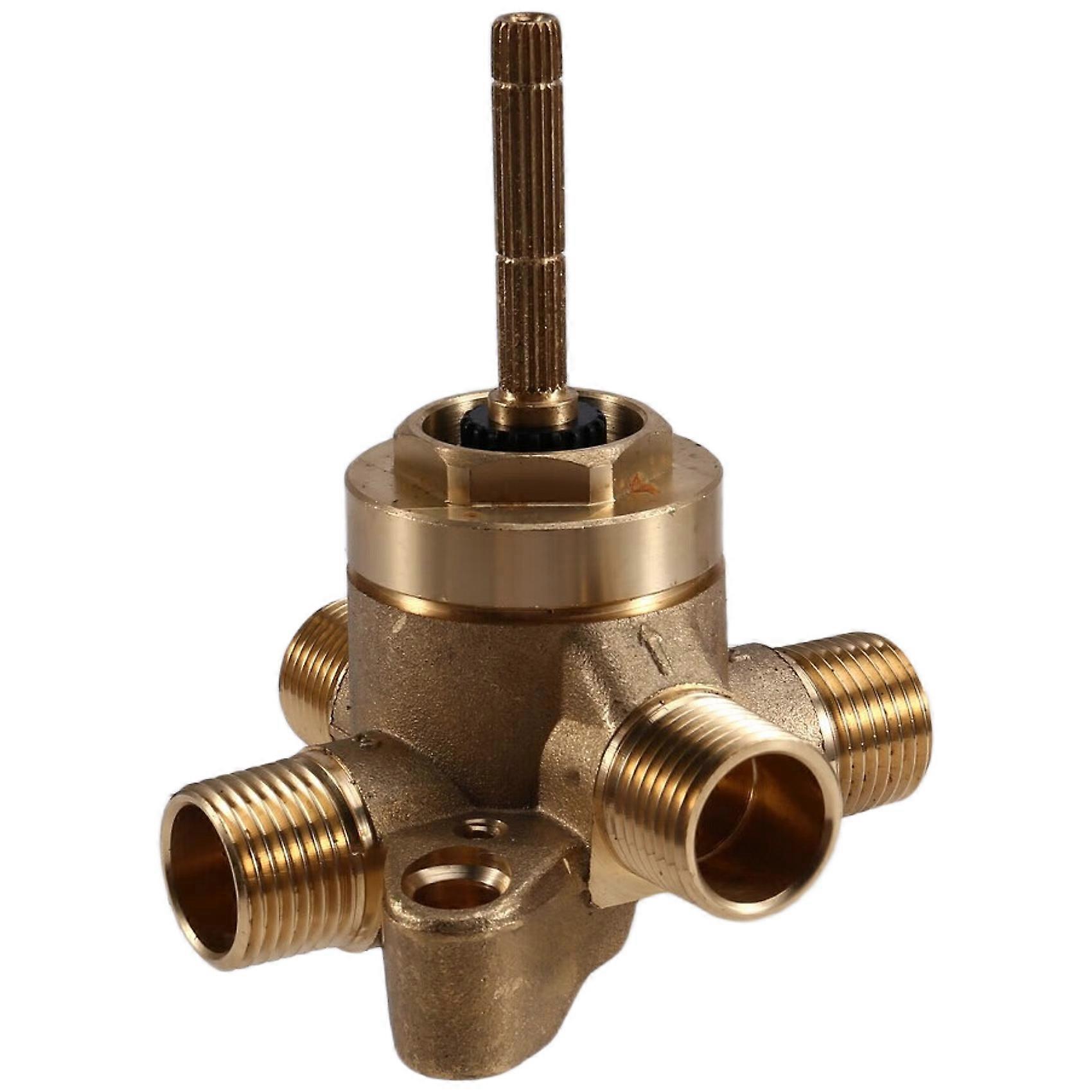 U231CI Function Diverter Valve Brass Structure 2 or 3 Function Diverter with   Inch CC/IPs Connection for Moen Valve