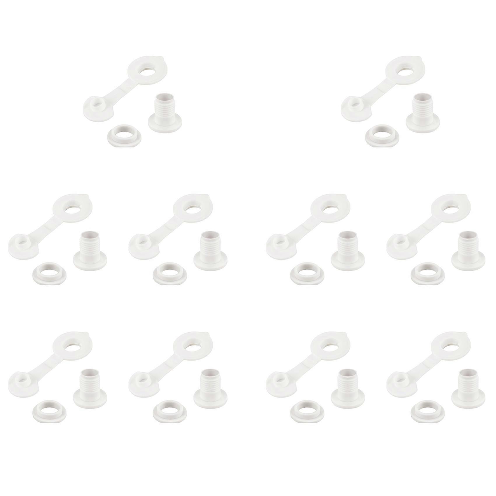 10X Cooler Drain Plug Cooler Plug Replacement Triple Snap Drain Plug Cooler Plug Assembly for Coolers