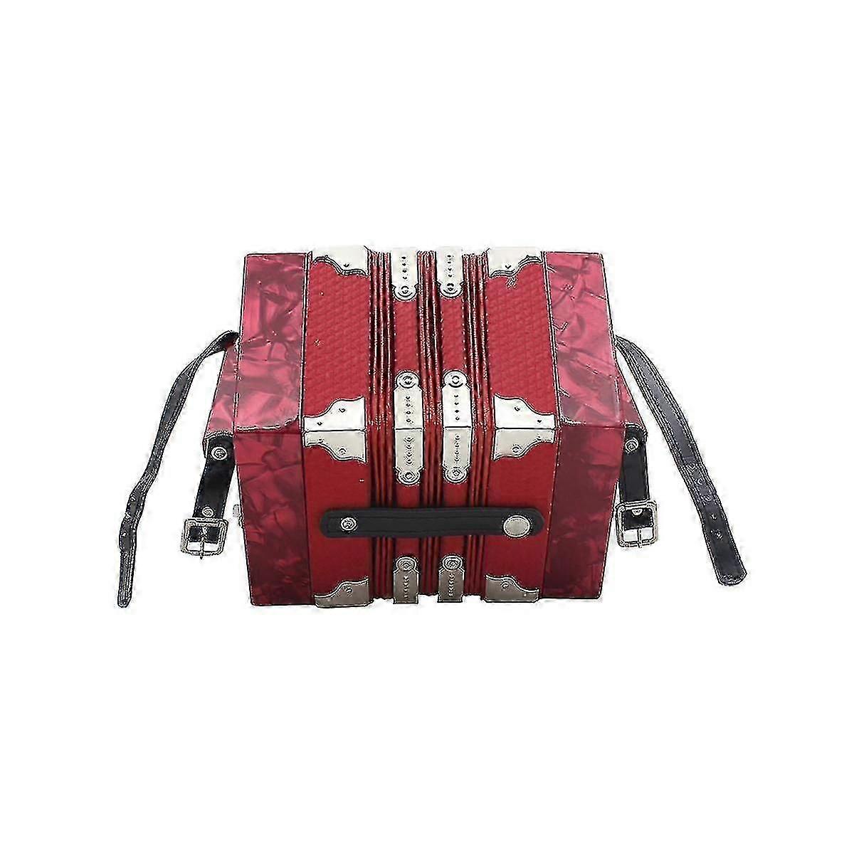 20-key 40-tone Hexagonal Accordion Professional Grade Examination Playing Accordion Teaching Practi