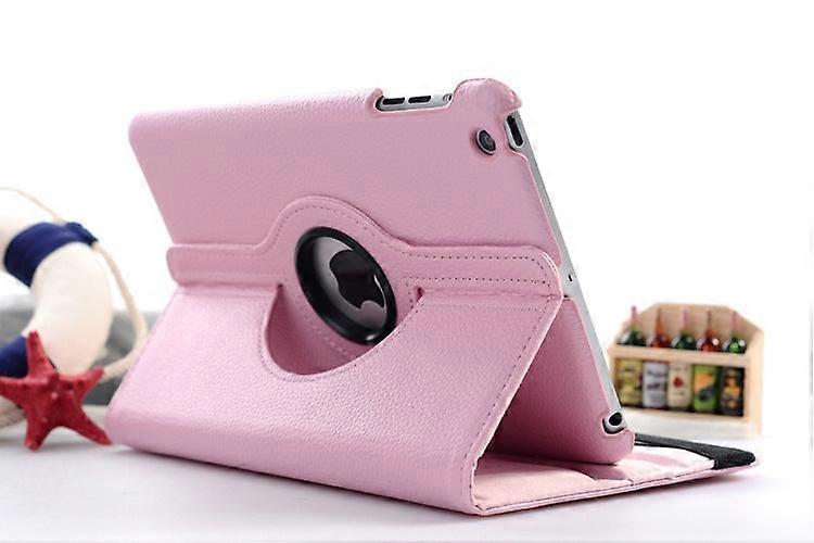 Case For Pink Lychee Pattern Rotating Support Adjustable Sleep Stand Ipad Mini1/2/3
