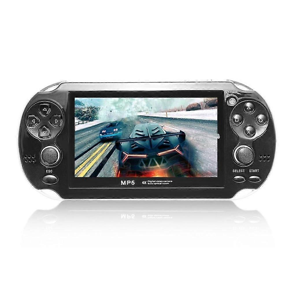 Lettore di giochi portatile Mp5 Ps Vita Console 8gb Schermo da 4,3 pollici con videocamera digitale Microfono incorporato nero