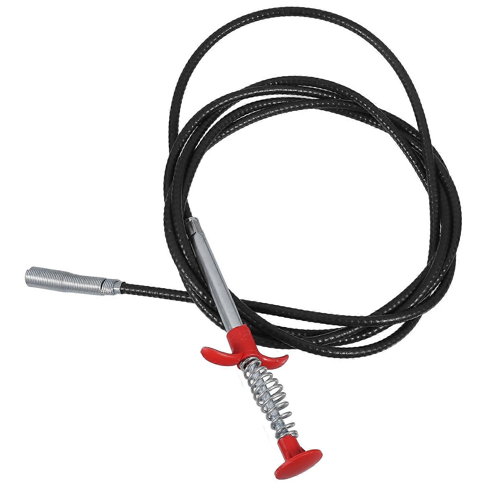 Red Flexible Grabber Tool Cleaning Claw for Drains Multifunctional Grabber