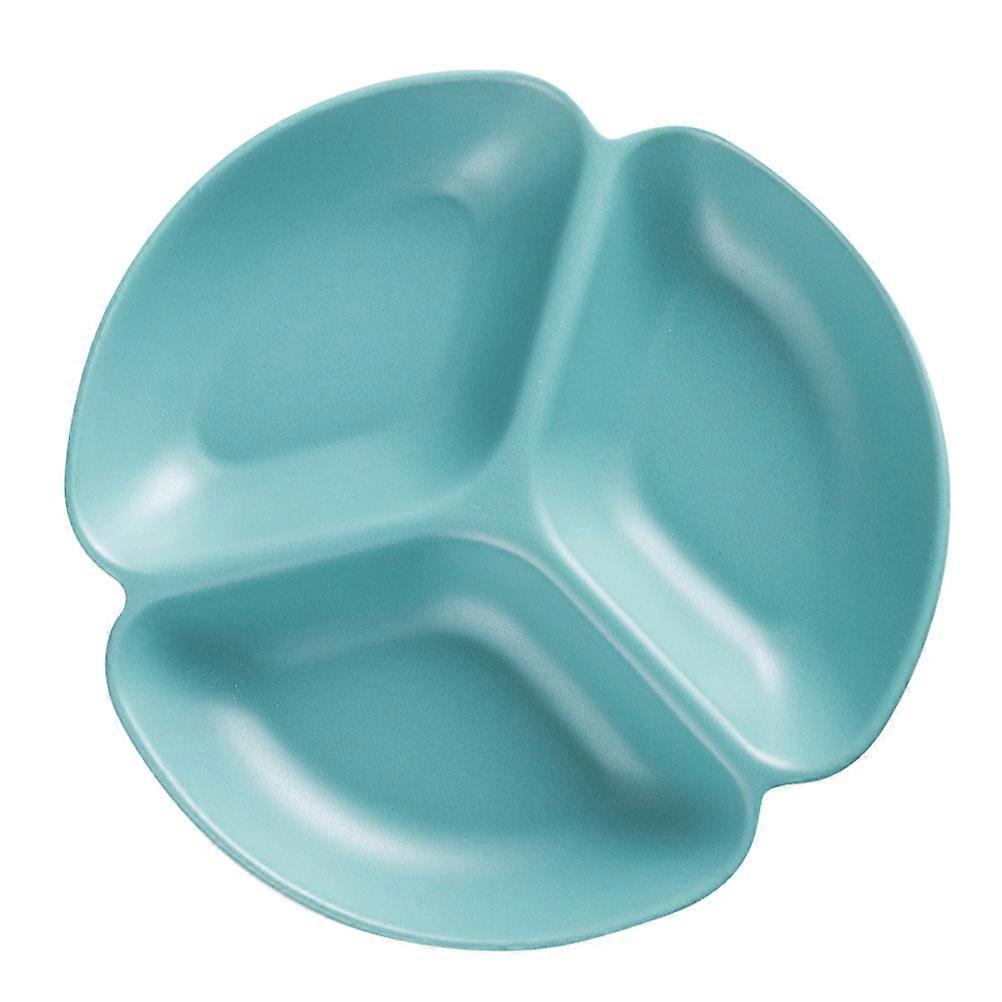 Fruit Divided Plate Ceramic Food Serving Plate Appetizer Platter For Indoor Use 1Pack