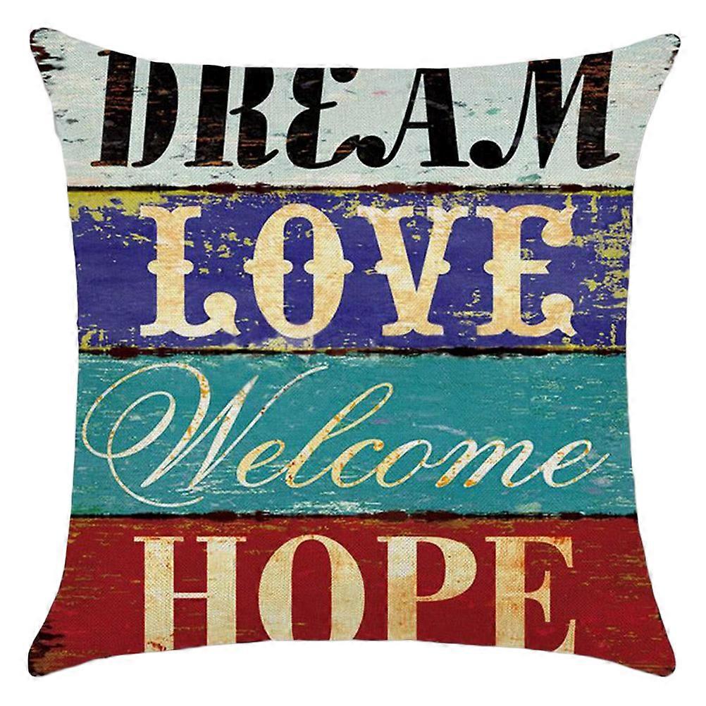 Pattern Throw Pillows Cover Pillow Decorative for Sofa Outdoor Decoration 1Set