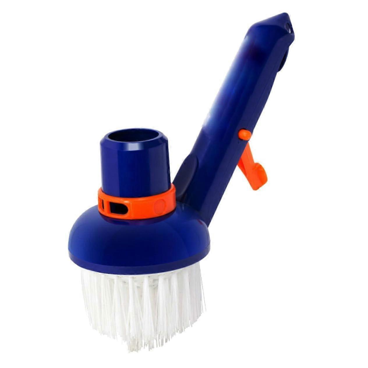 Pool Cleaning Brush with Compact Head for Easy Corner Cleaning, Durable Hot Tub and Pool Accessory
