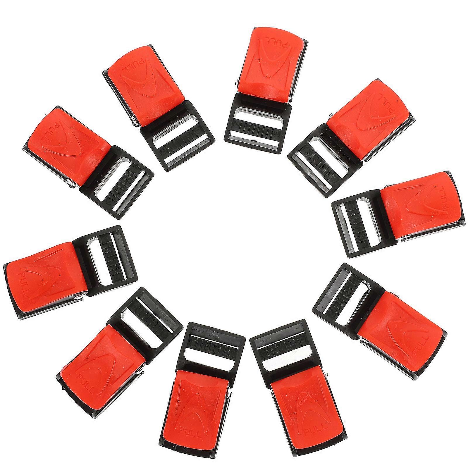 Quick Release Buckle Motorcycle Strap Buckle Replacement 20Pcs