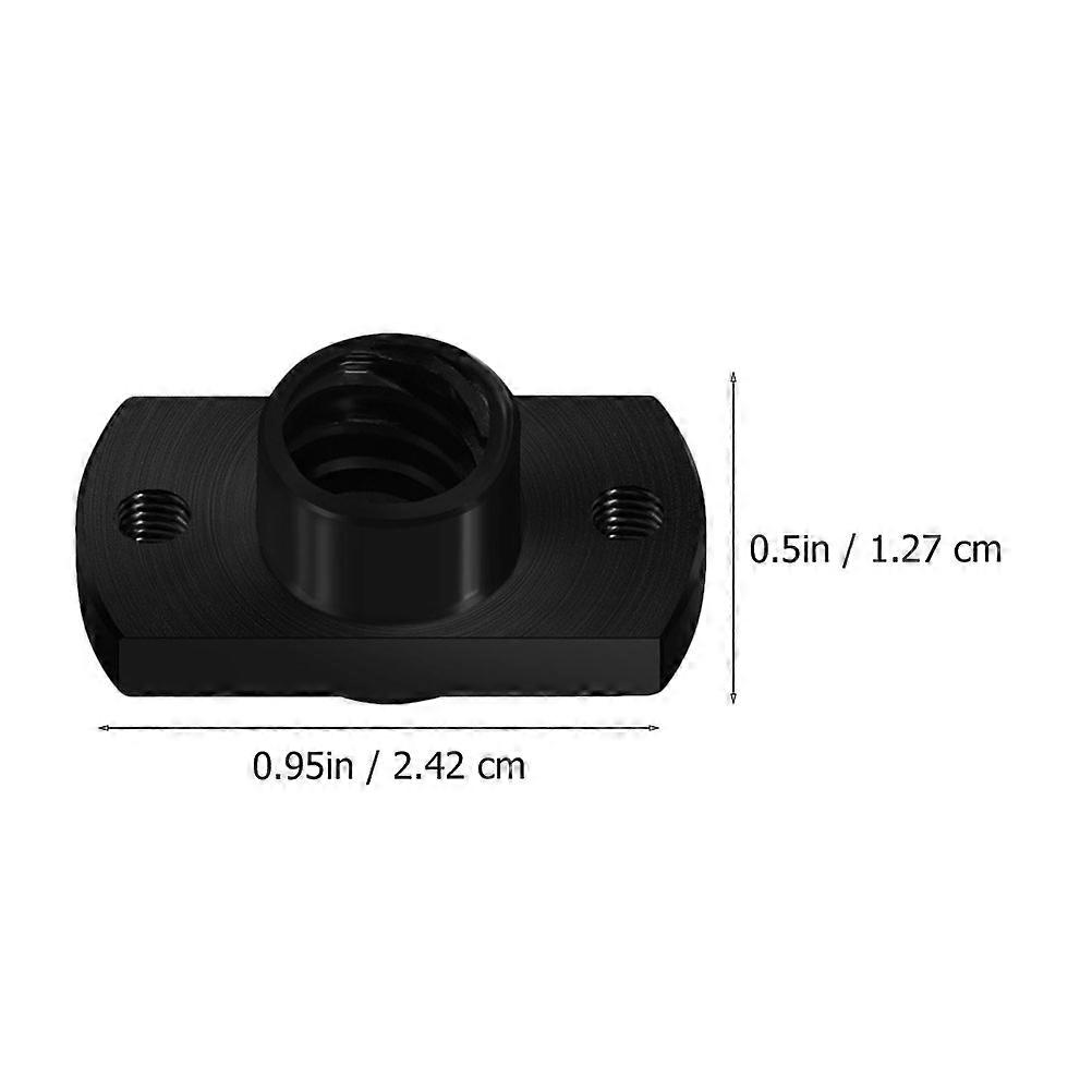 3D Printer Parts Lead Screw Nut 4Pcs Pom Plastic Nuts for Printer Use