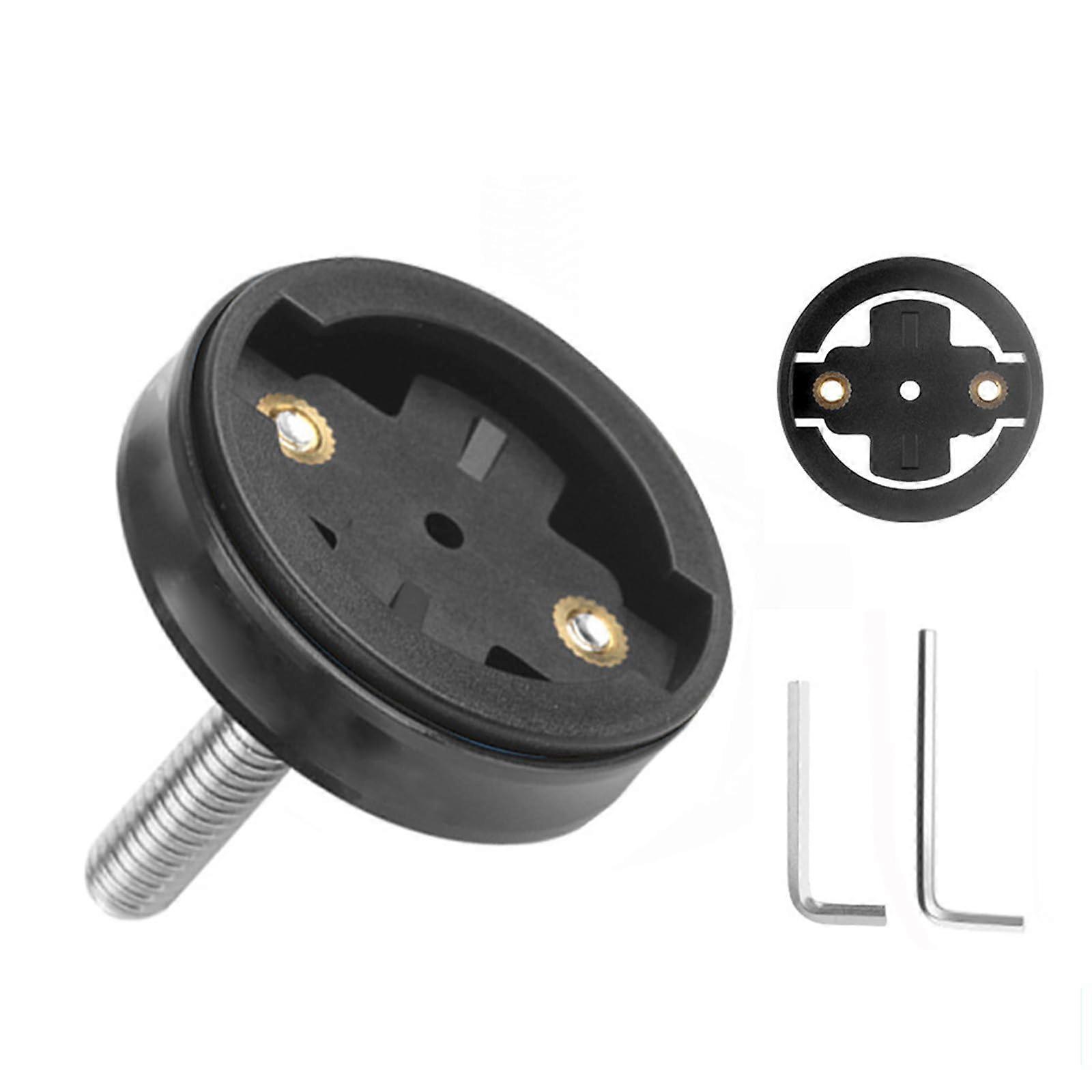 Aluminum Bike Computer Mount with Adjustable Angle, Secure Stem Holder for GPS and Speedometer