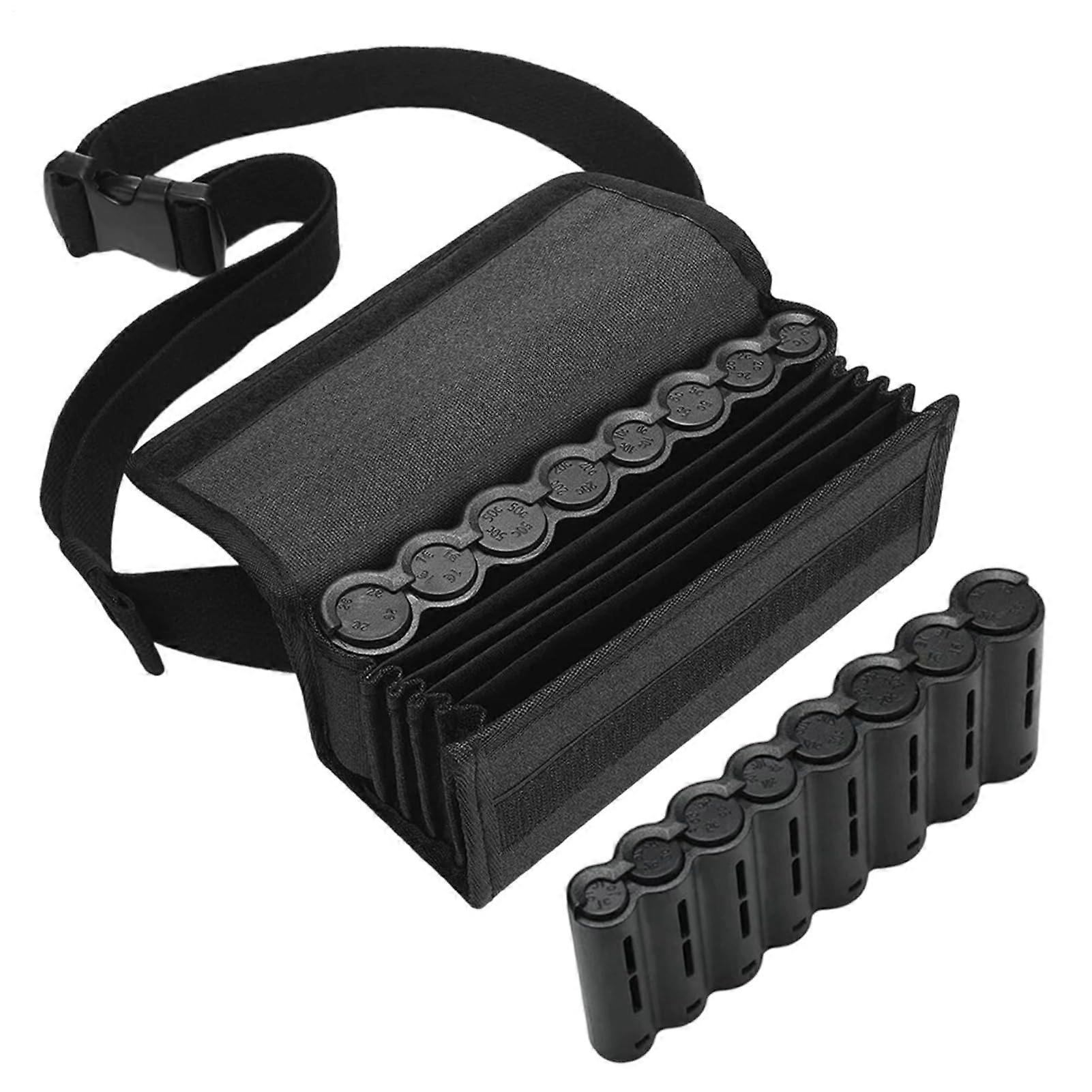 MultiPocket Coin Organizer Waist Pouch, Adjustable WaterResistant Bag for Servers and Waitresses