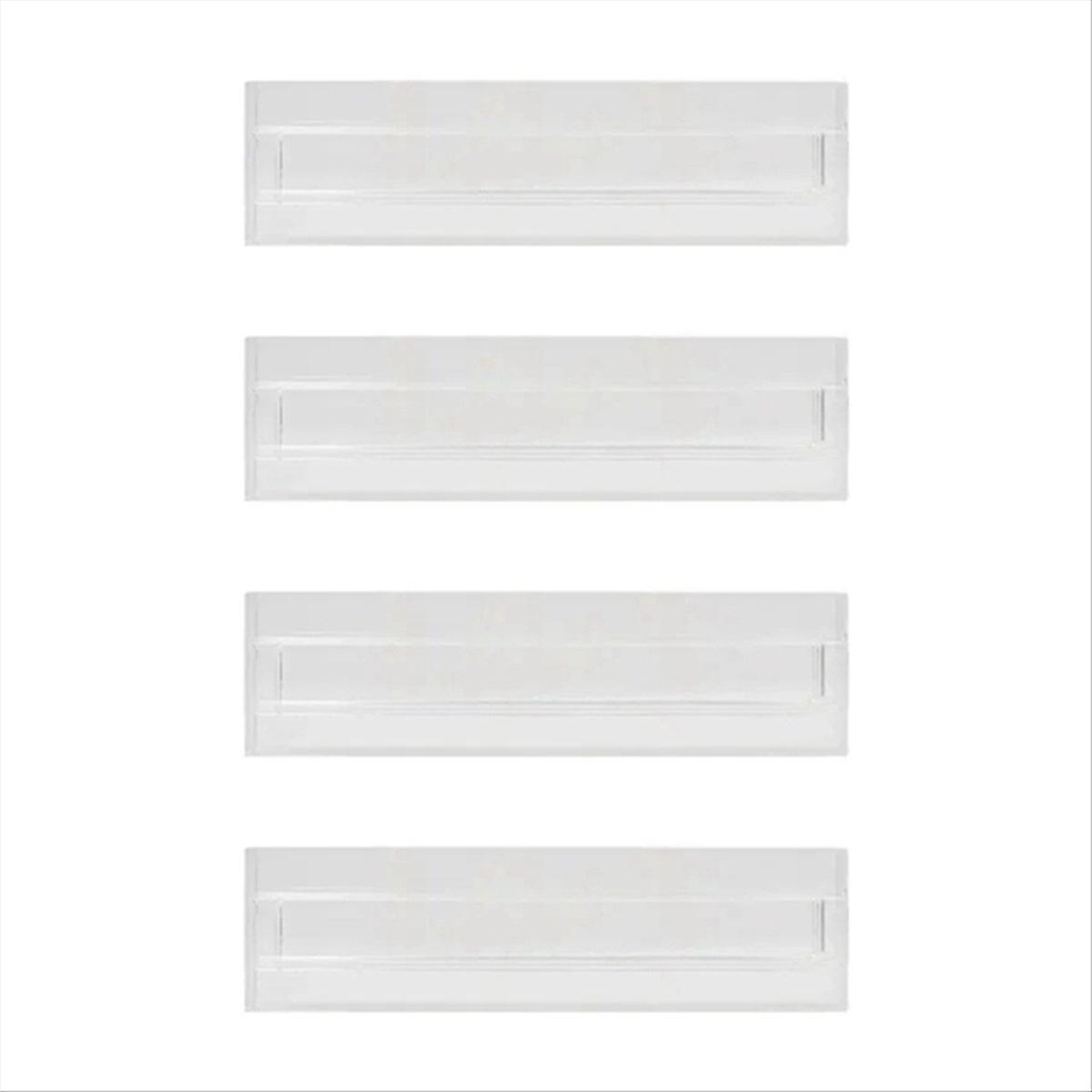 4Pcs Drawer Dividers Organizers, Adjustable Kitchen Drawer Organizer