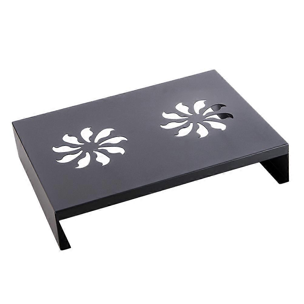 Support de rangement métallique pour plaque à induction