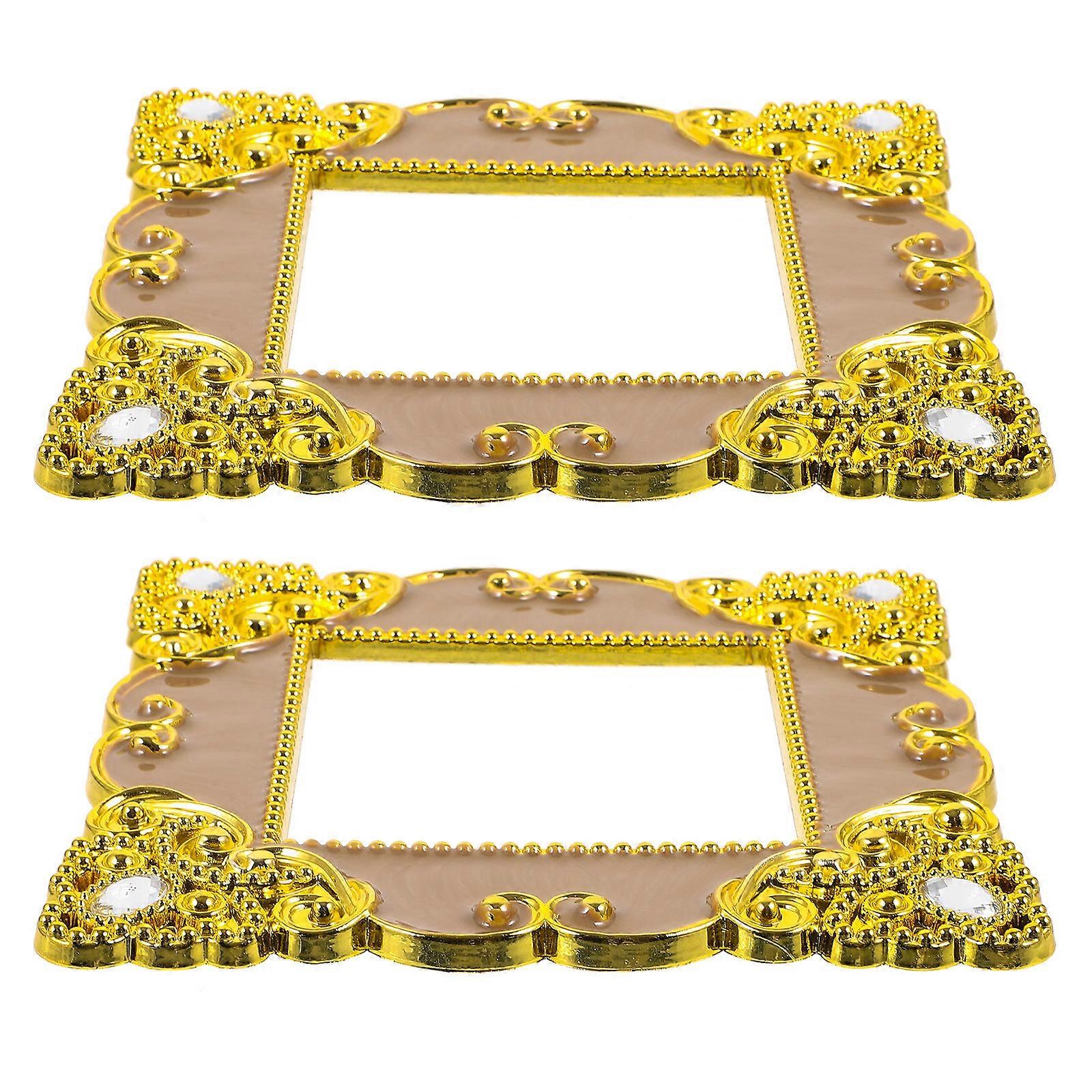 Wall Cover Elegant Switch Stickers for Decoration Use 4Pcs