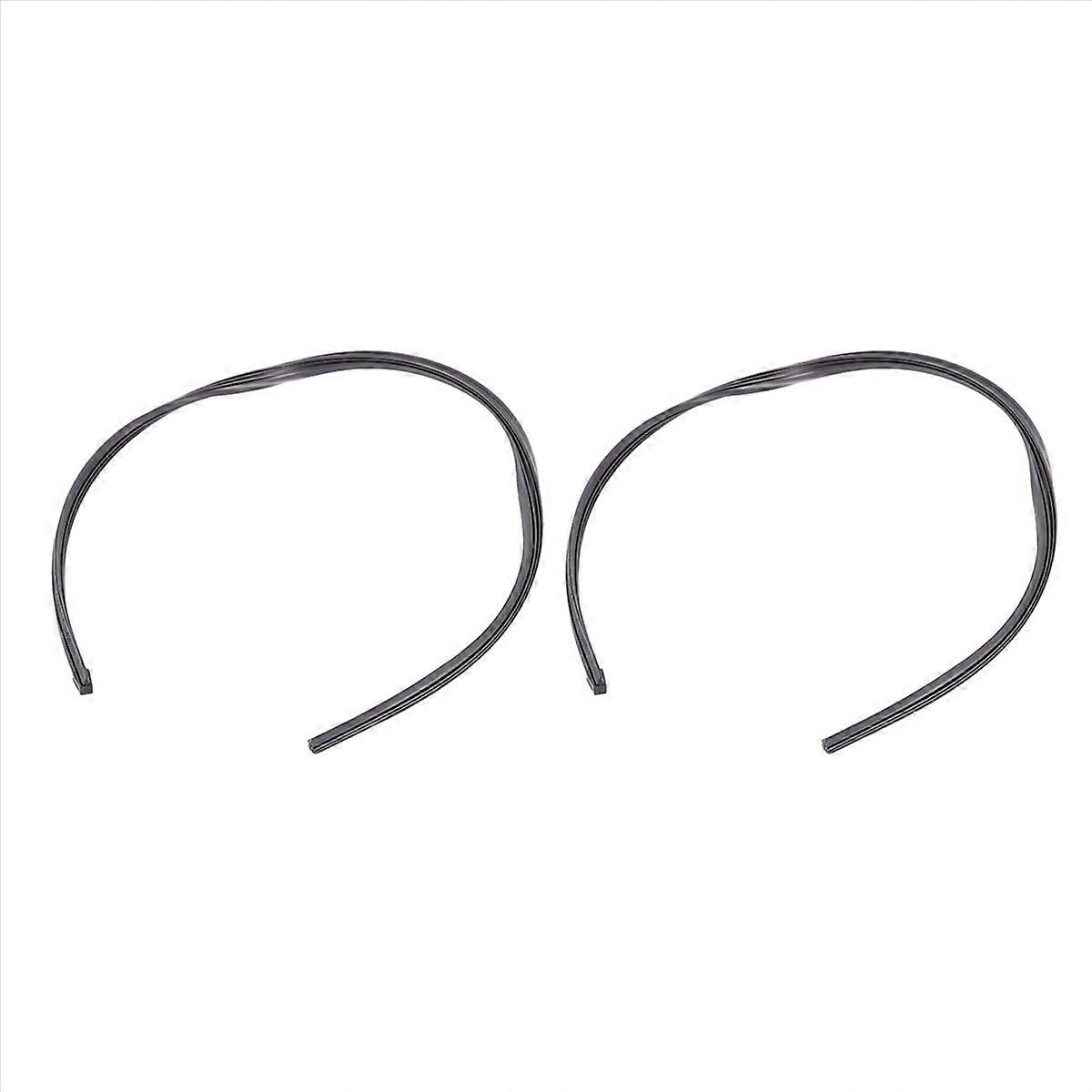 2X Silicone 28 Polegadas 6Mm Recarga de Lâmina de Limpador de Substituição Universal de Veículo