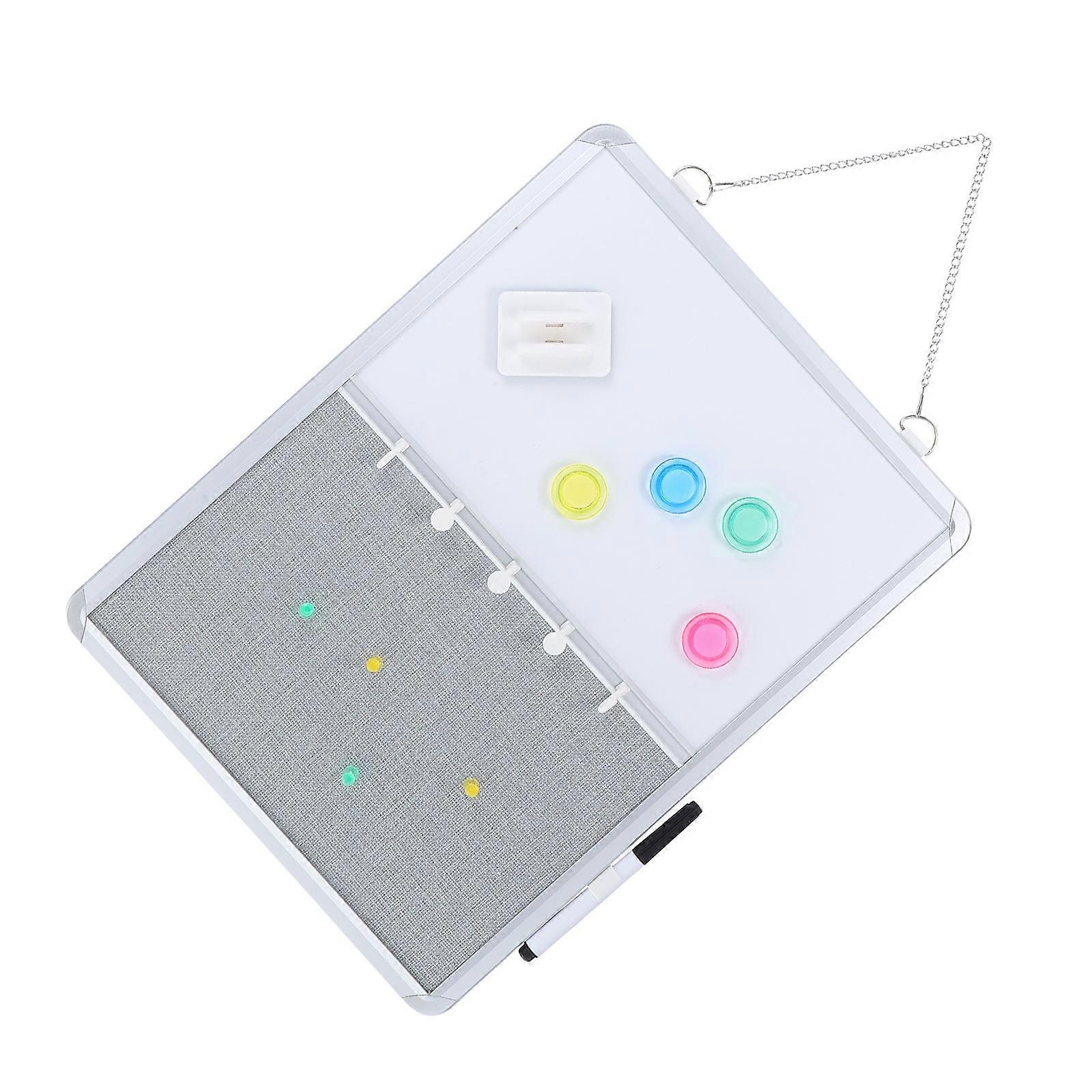 Whiteboard Fabric Board for Office Use with Combination Wall Mounted Design 1Set
