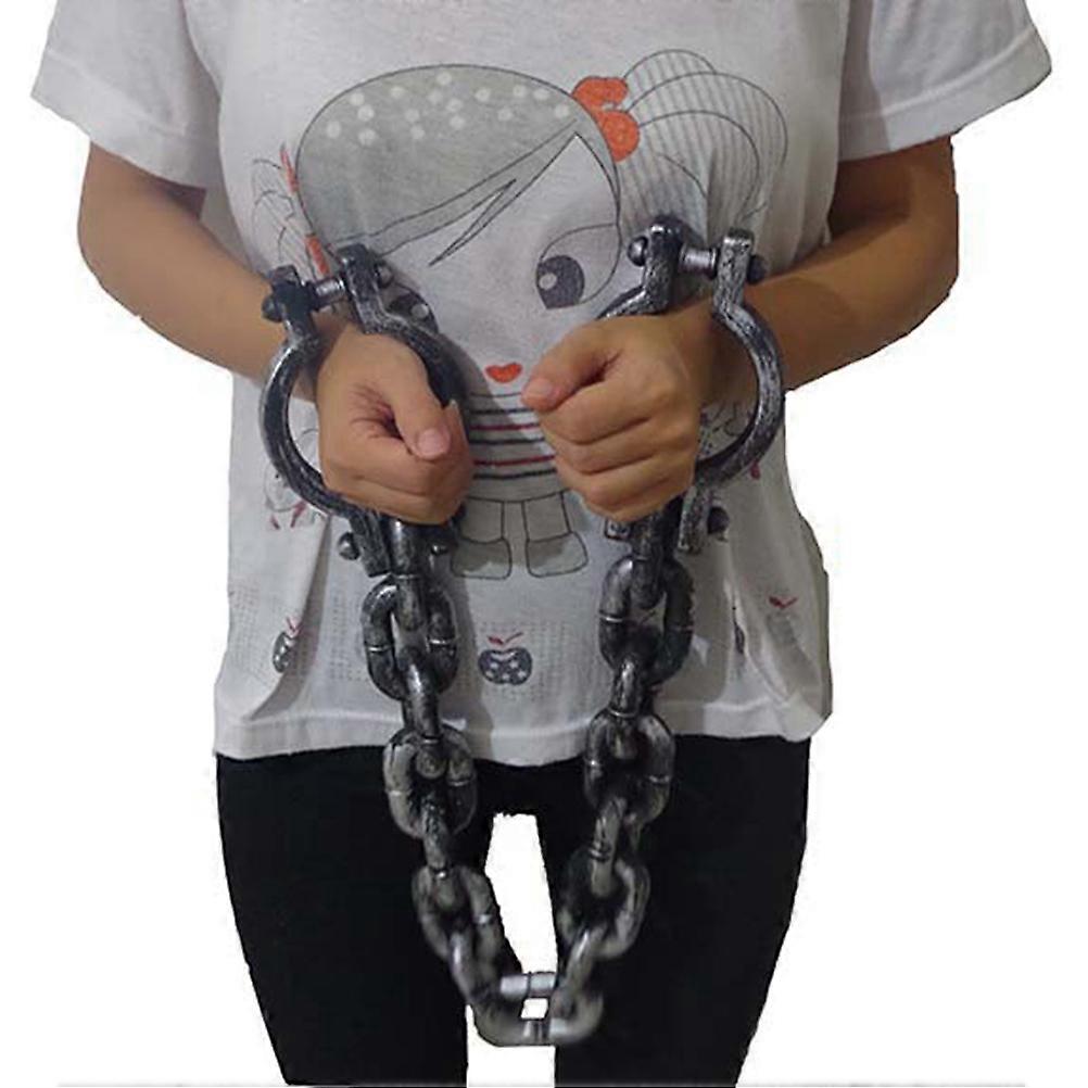 Prop Halloween Plastic Handcuff Props for Role Play