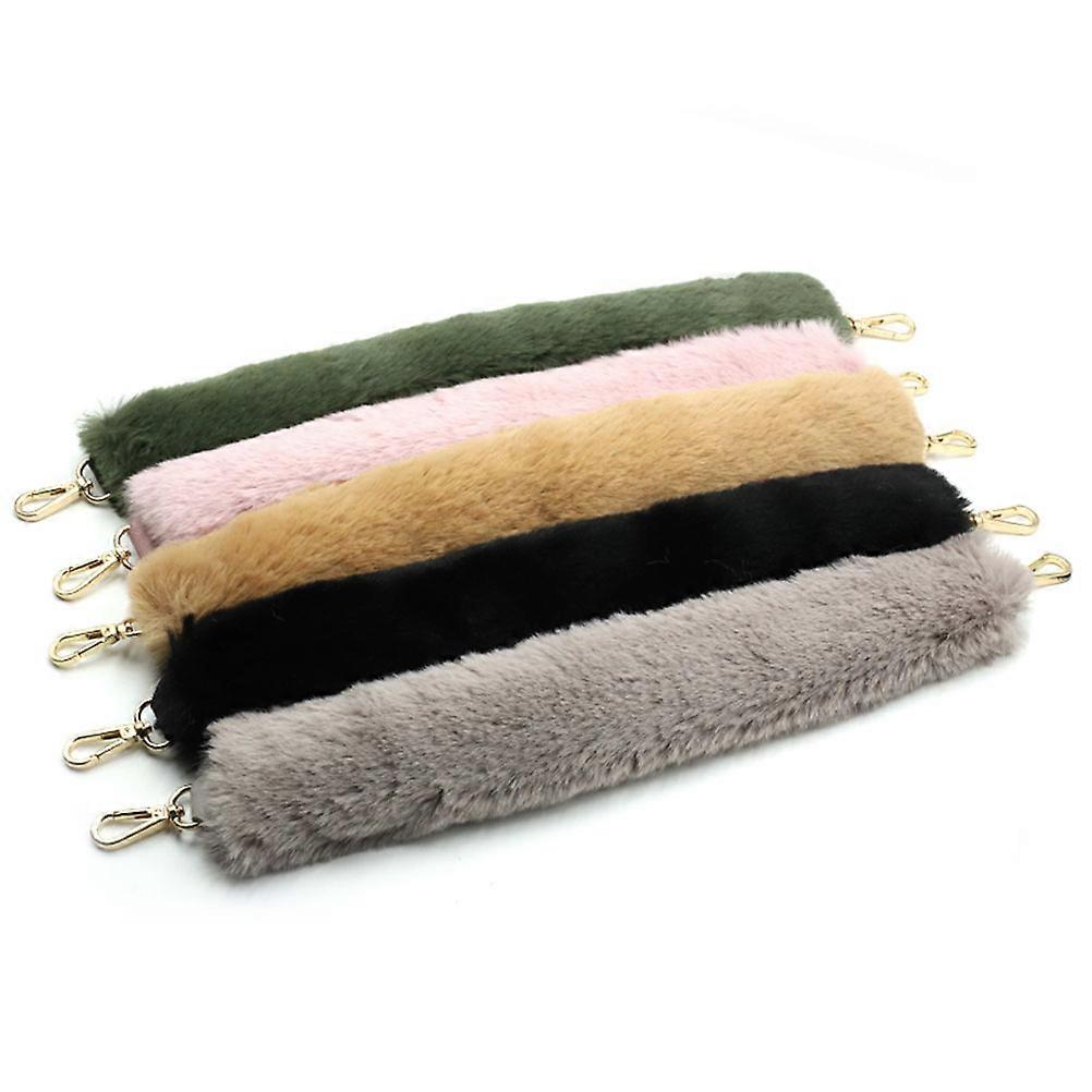 Replacement Handle Strap Warm Handbag Accessories Plush Buckle Handle