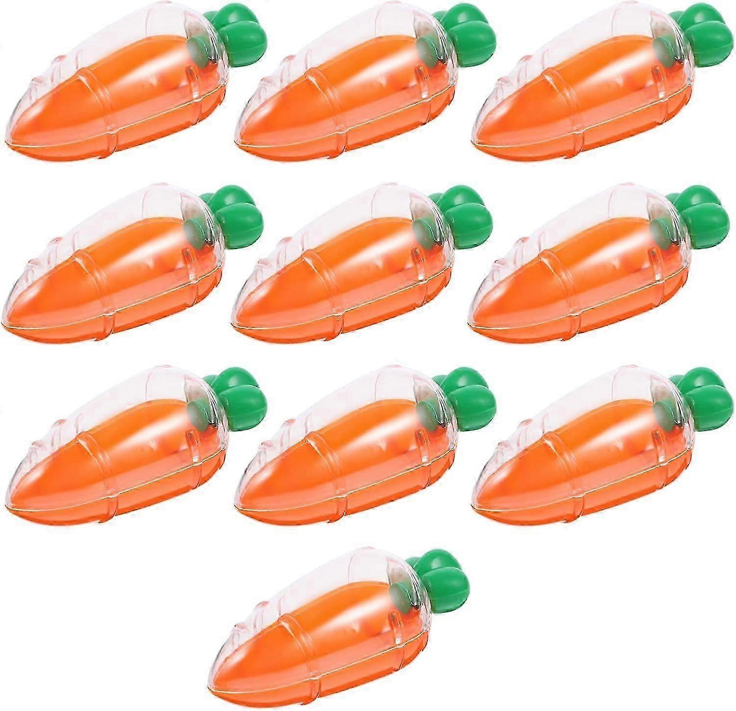 Easter Carrot Containers - 10pcs Candy Boxes for Easter Basket Fillers
